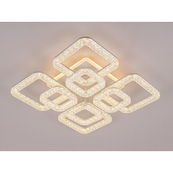 Світлодіодна люстра Priority light LED GLX-23515-4+4H 230W з пультом фото