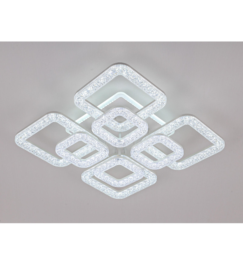 Світлодіодна люстра Priority light LED GLX-23515-4+4H 230W з пультом Світлодіодна люстра Priority light LED GLX-23515-4+4H 230W з пультом фото