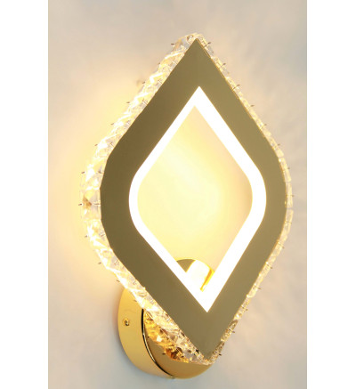 Светодиодное бра с хрустальными камнями Priority light 2899/1 34W золото фото