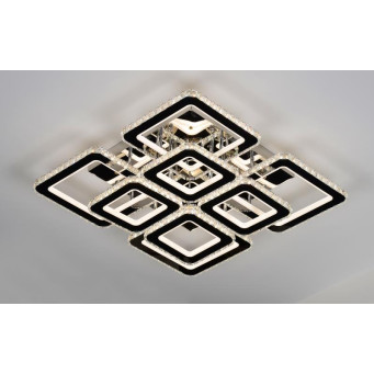 Светодиодная хрустальная люстра Priority light LED 2910/4+4 270W 2.4G 3000-6000K+пульт фото