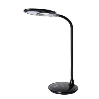 Светодиодная настольная лампа сенсорная LED Priority light 1208А черный фото