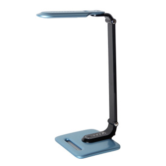 Светодиодная настольная лампа сенсорная LED Priority light 1215 голубой фото