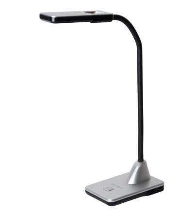 Светодиодная настольная лампа LED Priority light 1856 серый фото