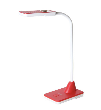 Светодиодная настольная лампа LED Priority light 1856 красный фото